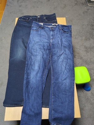 Levis Damen Jeans 315 ShapingBoot (14W), 24 High Rise Straight (16W) Blau
