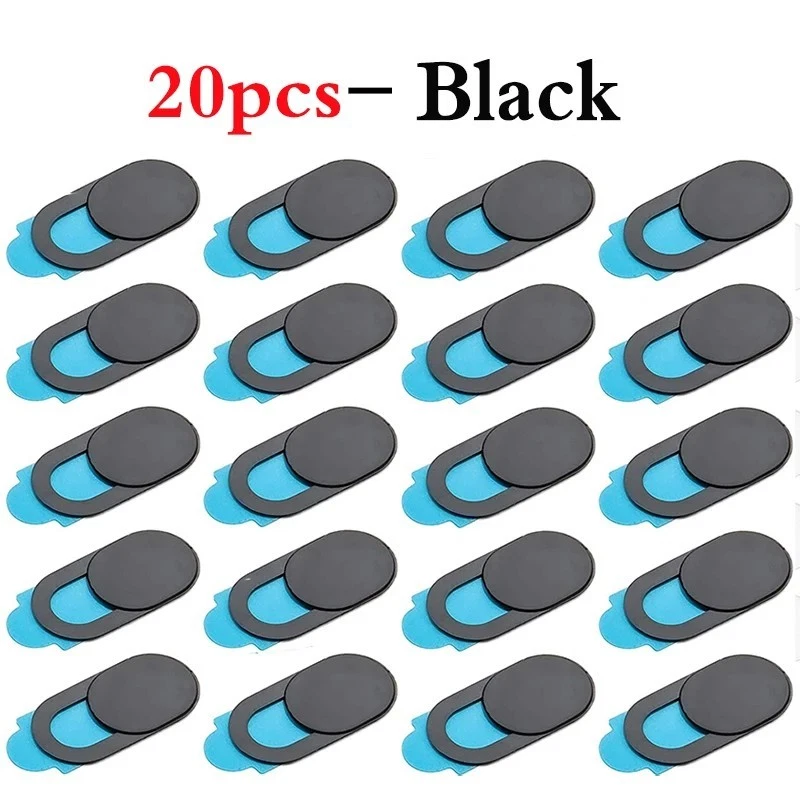 Webcam Cover 12pack Thin 0.026 in Camera Slider Sticker for Laptop Mobile Tablet