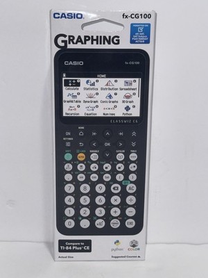 CASIO - FX-CG100-WA-IT - ClassWiz Color Graphing Calculator with 3D Graph NEW