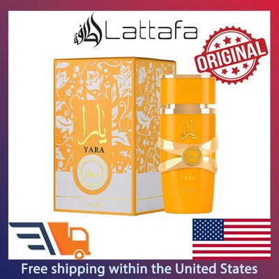 Lattafa Yara Tous Eau de Parfum Spray 100ml Original Arab Perfumes Lasting Amber