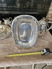 Spring Glory by International Sterling Silver Bread Tray Small #J59 - 235 grams