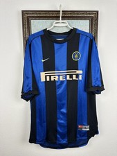 Inter Milan Home Football Shirt 1999 Soccer Jersey Mens Maglia Trikot Size L