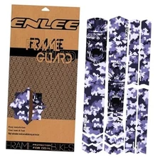  Bike Frame Protection Tape, TPU All Mountain Style Frame Camouflage