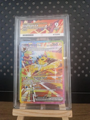 Jolteon Ex 153/131 SIR Prismatic Evolutions ACE 9 Mint