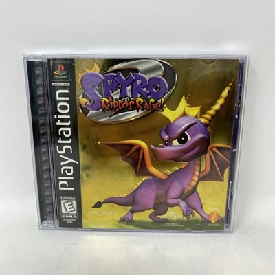 Spyro the Dragon 2 Ripto s Rage PS1 Gold Foil Holographic Complete CIB