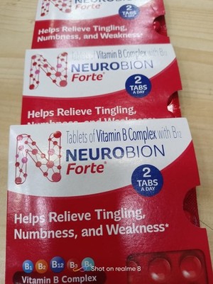 Neurobion Forte with Vitamin B complex 3*30 TAB  expiry dec-2026 Free shipping