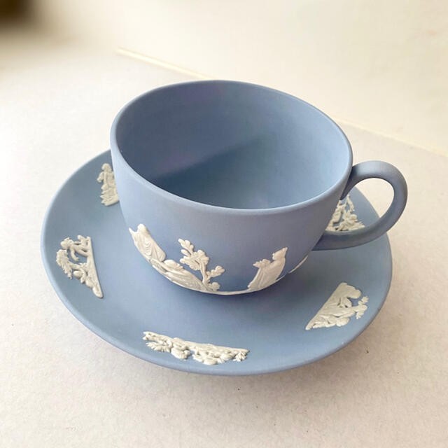 Té platillo taza de jaspe Wedgwood de Japón
