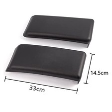 Front Bumper Pads Set for Ford F-150 2009-2014 Driver  Passenger Black