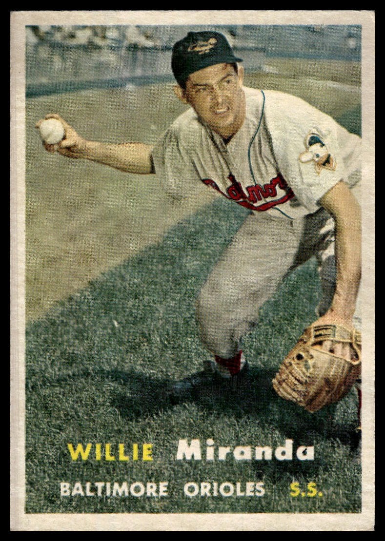1957 Topps #151 Willie Miranda