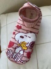 New Peanuts Slippers Valentine  s Day Snoopy Woodstock Gripper Slipper Socks
