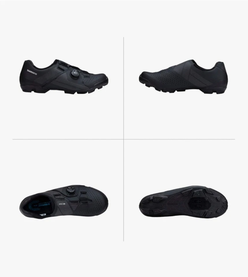 Nuevo en caja Zapato de bicicleta de montaña Shimano SH-XC300 para hombre 43 E ancho Foto 3 de 4