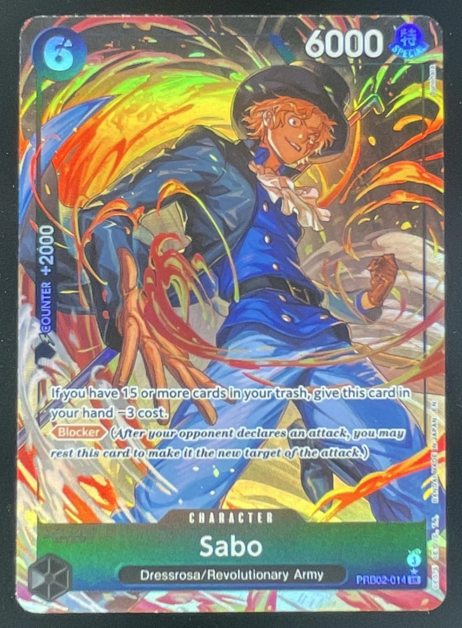 2025 One Piece The Best Vol. 2 Promo #PRB02-014 Sabo