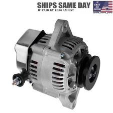 Alternator For Chevy Mini Denso Street Rod Race 1-Wire 8162 12180-SE; 400-52062