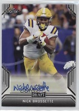 2019 Leaf Draft Auto Nick Brossette #BA-NB2 Auto 18yu