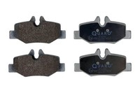 Quaro QP1258 Bremsbelagsatz, Scheibenbremse FüR MERCEDES-BENZ