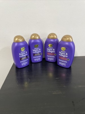 OGX Biotin & Collagen Shampoo and conditioner  thick & full, 13oz. x4