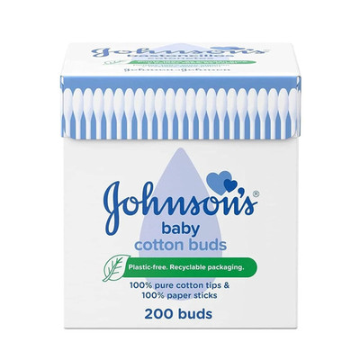 Johnson And Johnson Baby Wattestäbchen 200 Knospen