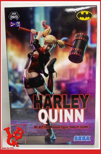 HARLEY QUINN ACT/CUT Statue pvc Sega DC Comics Premium Figure BATMAN # NEUF # - Bild 6 von 8