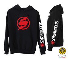 Slednecks Chest and Arm Hoodie Stylehooded Sweatshirt