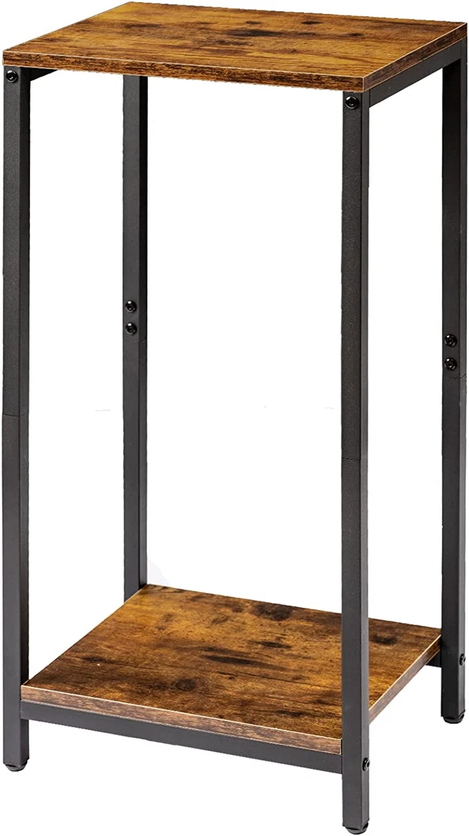 Tall End Table High Skinny Tall Side Table Tall Bedside Table Slim Thin Tall