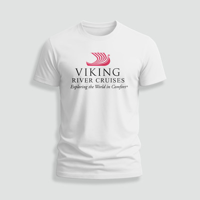 viking river cruises logo funny T-Shirt Size S-5XL Made in USA
