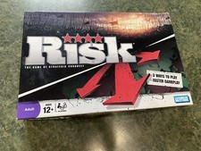 Risk Board The Game of Global Domination ~ 3 Ways to Play ~ Hasbro 2008