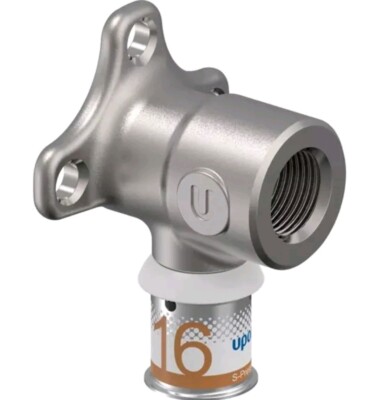 Uponor Smart Aqua S-Press Wandscheibe 25 x 3/4'' | Pressfitting Messing | 1048471