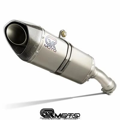 Silencieux GRmoto Carbone Titane Slip-On pour BMW S 1000 RR 2019-2026 - Photo 1/4