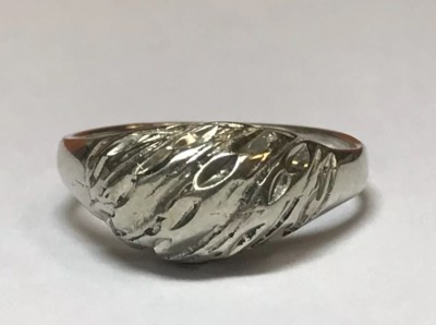 アクセサリー Vintage Texture Silver Ring s-l400.jpg