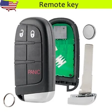 For 2017 2018 2019 2020 2021 2022 2023 2024 Jeep Compass Smart Remote Key Fob 3B