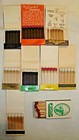 Vintage Lot of (9) Restaurant Match Books, Erawan Garden, The Phoenix, Noyo Fish — photo 9