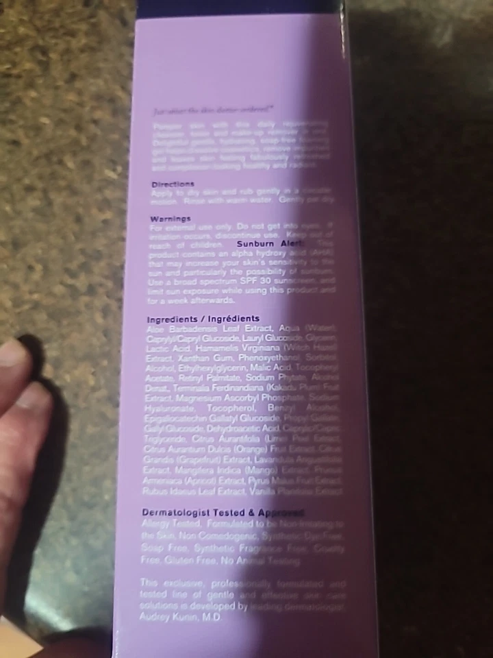 Dermadoctor kakadu C Brightener tónico limpiador diario 7,10 OZ nuevo envío gratuito Foto 3 de 4