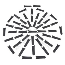 Pack Of 50 Plastic Cutting Blades Fits Flymo Hovervac Hover Vac Equiv To FLY014