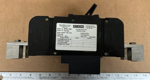 Heinemann Circuit Breaker 400 Amp 24V E189019 Saminco S9001-006