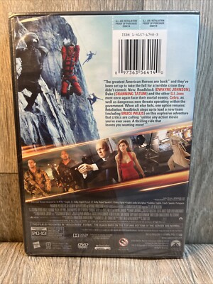 G.I. Joe: Retaliation DVD Brand New Sealed Dwayne Johnson Channing