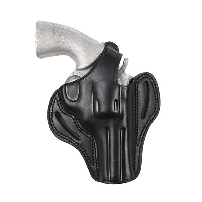 Pusat Holster Colt Diamondback 4 inch 38 SPL Revolver Leather Belt