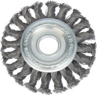 Lessmann ZopfrundbüRste Ø125X14Mm Stahldraht 0,5Mm