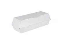 Southern Champion Tray 0717 Paperboard Foot Long Hot Dog Clamshell Container,...