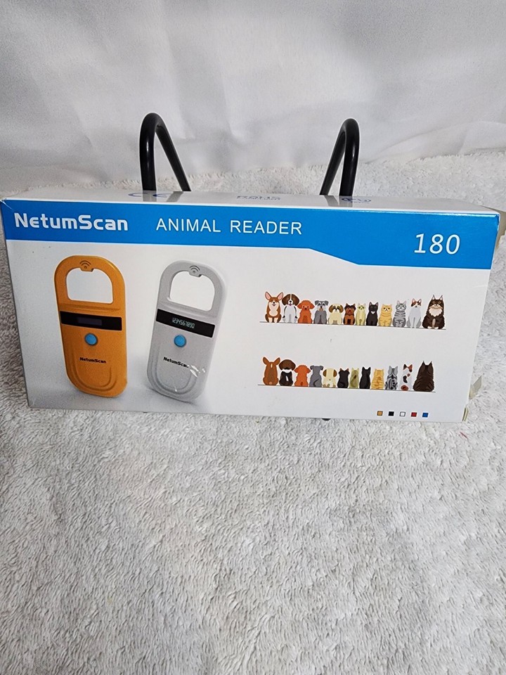 Lettore Microchip Animali NetumScan Bluetooth - Scanner RFID Per Cani E Gatti