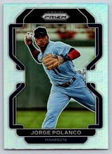 2022 Panini Prizm #263 Jorge Polanco Silver Prizm