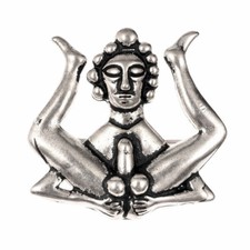 Mittelalter Pilgerzeichen "Arsch-Zeiger" - medieval pilgrimage badge replica