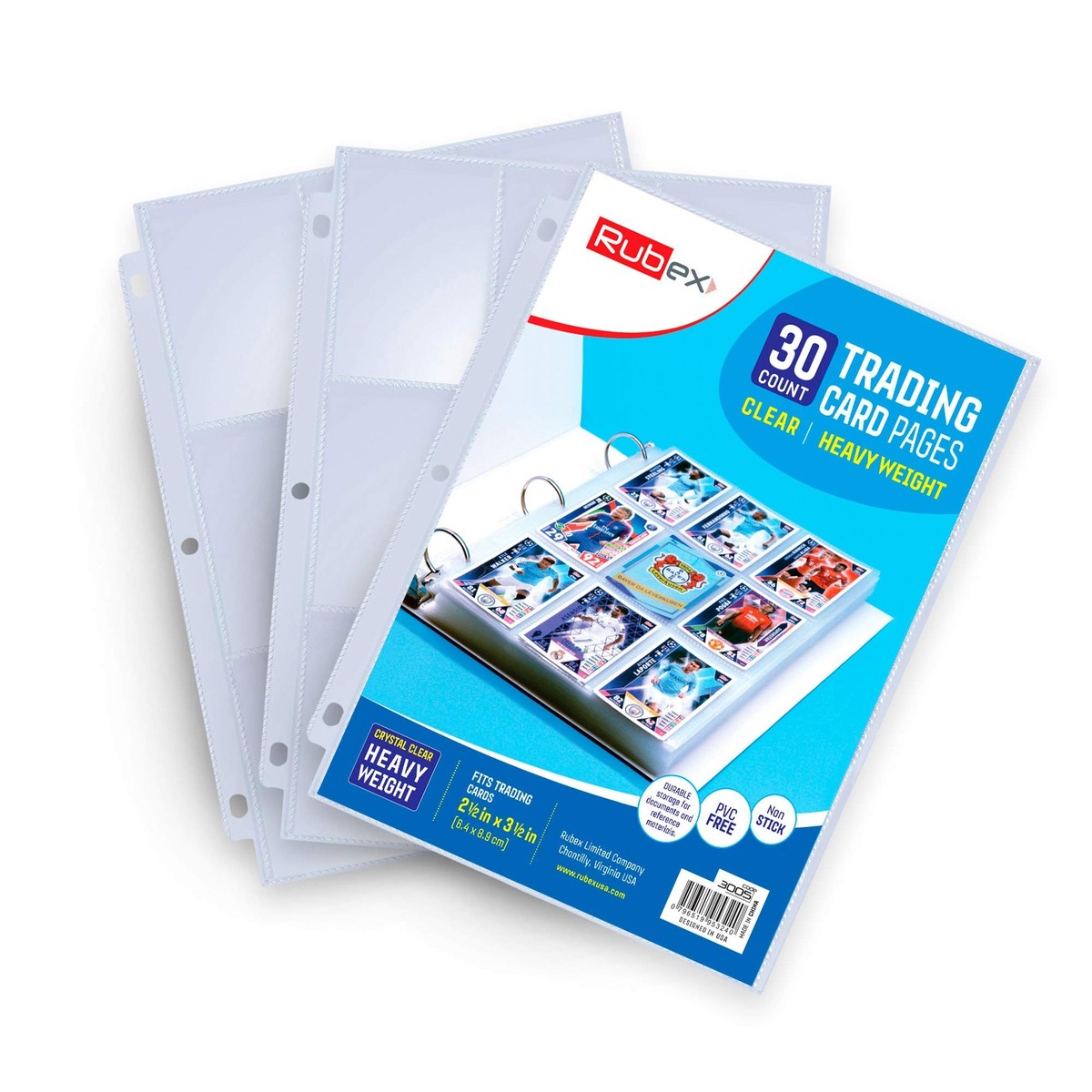 baseball card binder sheets Performore Hand-Stitched Baseball Card 2-Inch Binder, Red Stitching Baseball Card Collector Binder Album with 9-Pocket Sleeves for Sports Trading main image 0