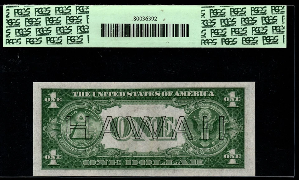 1935A $1 Hawaii - WWII Emergency Issue Fr# 2300 PCGS Gem 67 PPQ S5499313C (EBE) - Image 3 of 4