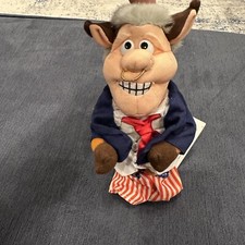 Bill Clinton Infamous Meanies Plush Doll w/ Tags Perfect Gag Gift