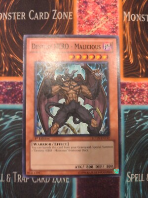 Yu-Gi-Oh! Destiny HERO - Malicious Card (LCGX-EN132) - Common, Unlimited Edition From Legendary Collection 2
