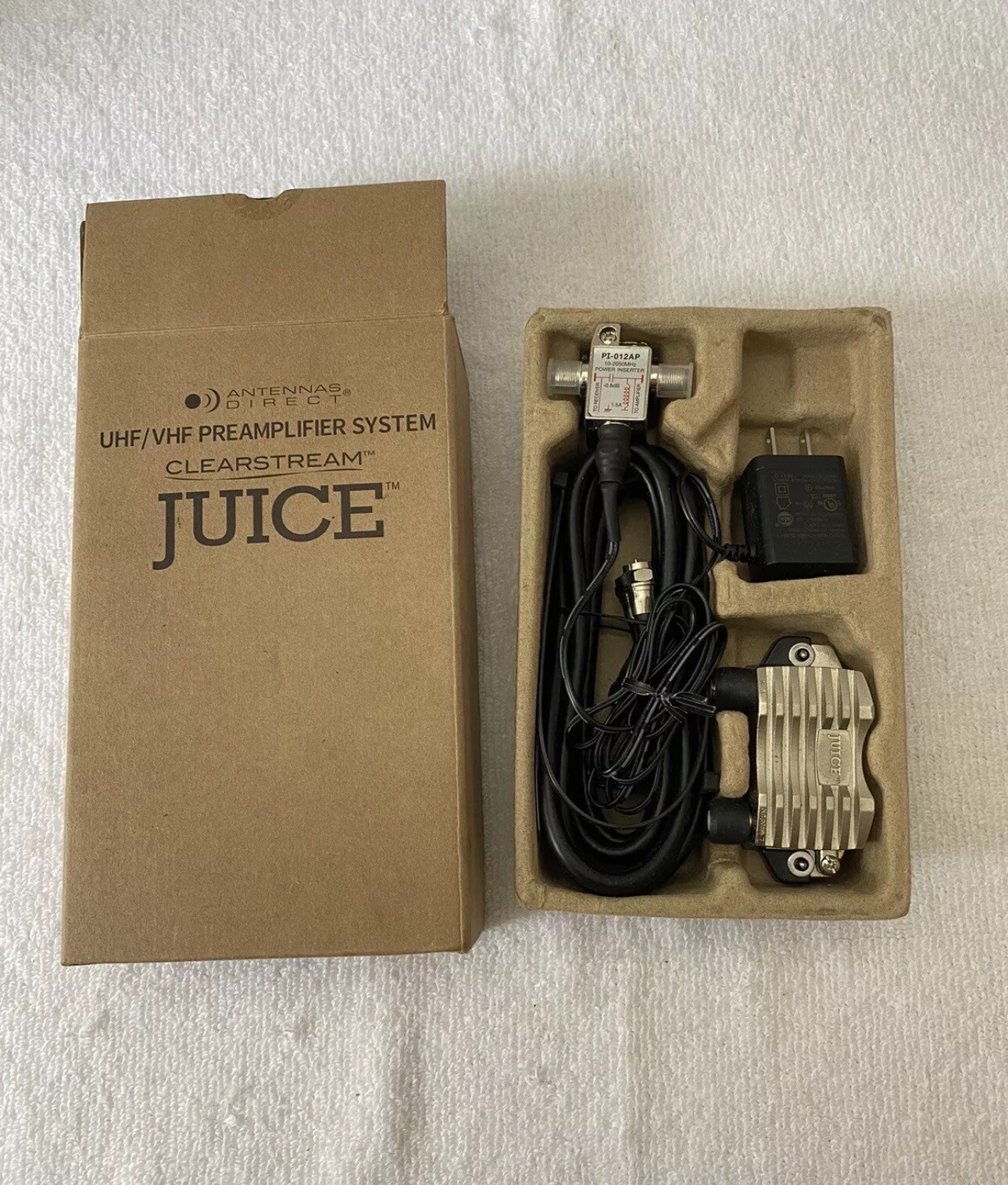 Antennas Direct ClearStream™ JUICE™ Preamp System NEW OPEN BOX