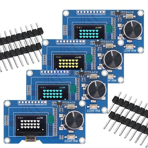 Ecran OLED 1,3 Pouces Combiné avec Module Codeur EC11 Interface I2C - Photo 5/7