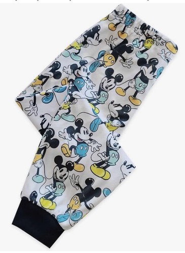 Size 7/8 Mickey Mouse Fleece & Velour Pajama's With Pillow Disney Store NWT - Picture 3 of 7