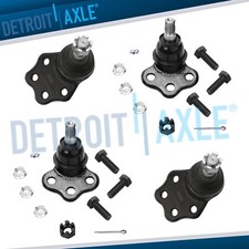 RWD Front Upper Lower Suspension Ball Joints for 2000-2004 Dodge Durango Dakota