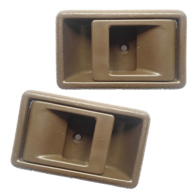 Brown Inner Interior Inside Door Handle Pair Set Fits For Toyota Tacoma 4Runner